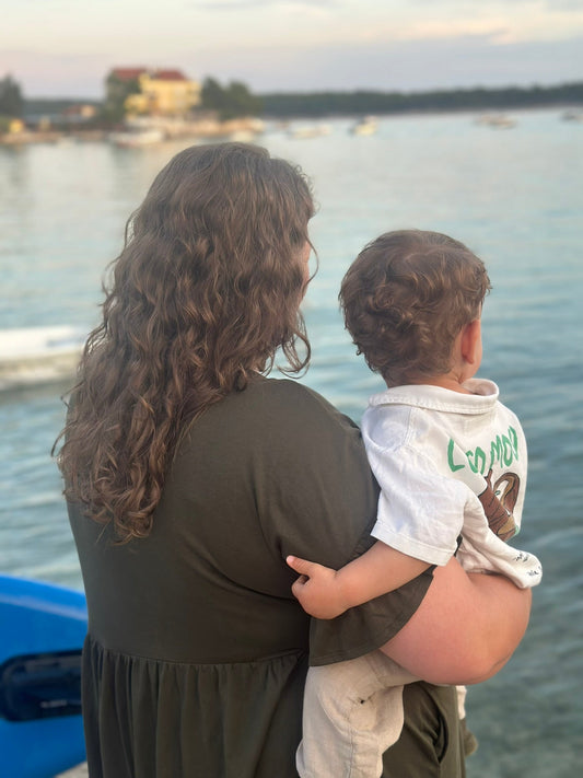 Tante und Neffe