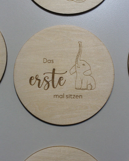 Meilensteinkarten, Fotoaccessoire