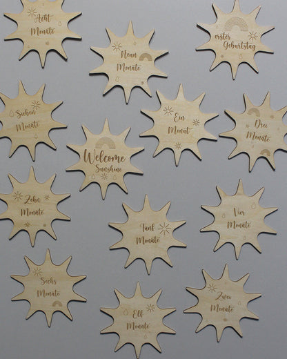 Meilensteinkarten, Fotoaccessoire