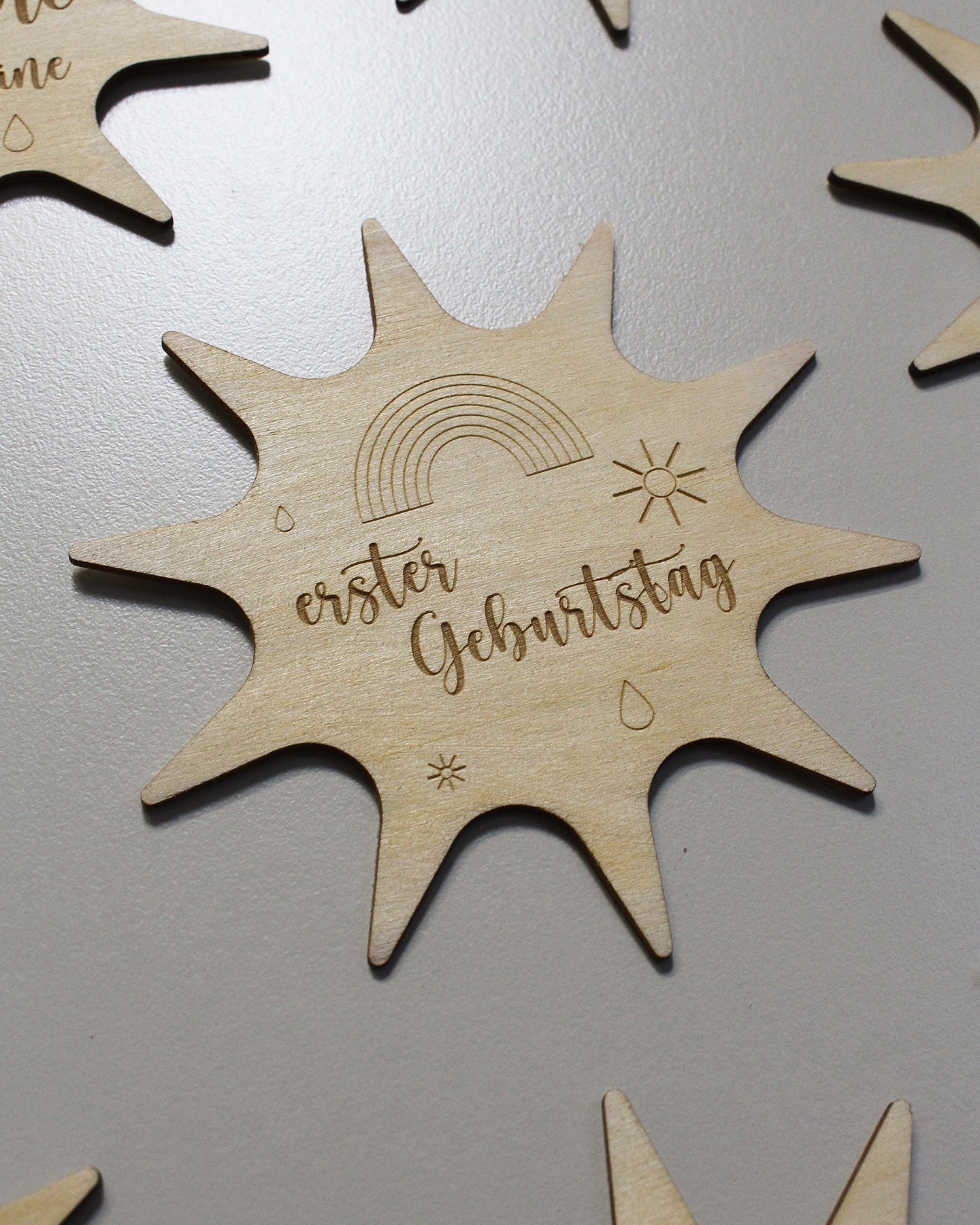 Meilensteinkarten, Fotoaccessoire