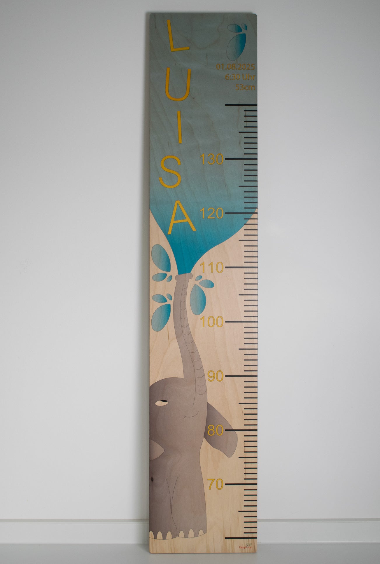 handgefertigtes Kindermöbel | Messlatte