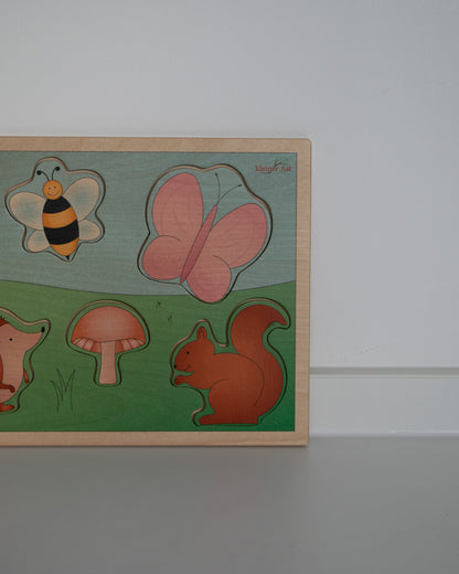 Handgefertigtes Kinderspielzeug | Steckpuzzle